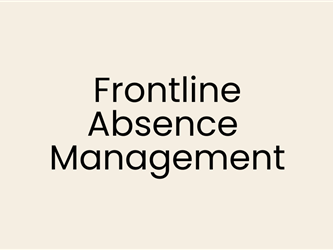Frontline Absence Management Management